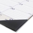 Blueline 2027 DuraGlobe Monthly Desk Pad Calendar - 22" x 17" - Bilingual-Reinforced chipboard backer