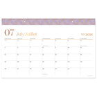 Cambridge 2026-27 Workstyle Compact Desk Pad - 18" x 11" - Bilingual-Page size: 17-3/4" H X 10-7/8" W