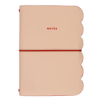 Moments Of Joy - Cahier de notes en polyuréthane - 80 feuilles-Couverture souple en polyuréthane avec bordure festonnée décorative