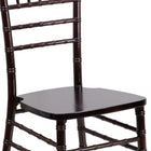 Flash Furniture HERCULES Series Walnut Wood Chiavari Chair-High Quality Hardwood Frame