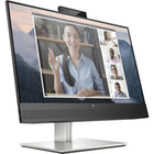 HP G4 24" FHD Conferencing Monitor - E24mv-Packed with ports including HDMI, DisplayPort, USB-B plus four USB ports