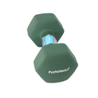 PurAthletics Dumbbell - 25 lbs.-Durable & non-slip neoprene covering