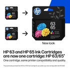 HP 63/65 Original Ink Cartridge - Standard Yield - Tri-color-Compatible with HP DeskJet series, HP ENVY series, HP OfficeJet series