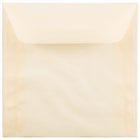JAM Paper - Enveloppes d'invitation carrées en vélin translucide - 8,5 po x 8,5 po - ivoire ocre printanier - paquet de 25 (PACV530)-Couleur : Ocre printanier