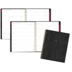 Mead Undated West Village 12 Month Large Weekly/Monthly Fabric Hard Cover Planner - 11" H x 9" W - Bilingual-7