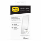 OtterBox Glass Screen Protector for iPhone 17 - Clear-Flawless touch response