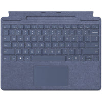 Microsoft Surface Pro Keyboard Copilot with Pen Storage - Sapphire - Bilingual-For Surface Pro, 8, 9 & 10