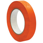 DSS Distributing Premium Grade Masking Tape - 1" x 55 yds - Orange - 6 Rolls-This tape is easy to write on and does not damage the surface when removed.