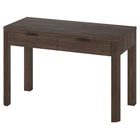 Hudson&Canal Lonsdale 48'' Desk - Alder Brown-Top weight capacity is 40 lbs, each drawer can hold 15 lbs