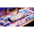 ONEofZERO Large Premium Desk Pad - Anti Slip Rubber Bottom - Happy Accident-Dimensions: 35.4" L x 15.7" Lx 0.15" H