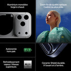 Apple - iPhone 17 Pro Max - 256 Go - Orange cosmique - Bell et Virgin Plus-AUTONOMIE JAMAIS VUE SUR iPHONE - Design monobloc offrant beaucoup d’espace pour la batterie et jusqu’à 39 heures de lecture vidéo. Jusqu’à 50 % de charge en 20 minutes