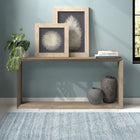 Hudson&Canal Osmond 64"W Console Table - Antiqued Grey Oak-Clean with a soft, dry cloth and no harsh chemicals or abrasive cleaning materials