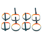 Blackstone Egg Ring Set - Set of 8-Includes Four (4) Circle Rings and Four (4) Square Rings