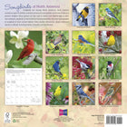 Sellers Publishing Inc. 2026 Wall Calendar - Songbirds - English-Bonus September - December 2025 calendar spread 