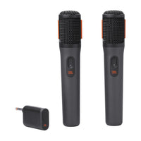 JBL PartyBox Wireless Mic - Two Digital Wireless Microphones-The cardioid pickup pattern of these mics deliver a warm, clear, and crisp vocal sound
