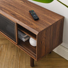 Modway Kurtis 47" TV Stand - Walnut-Cable Management Holes