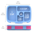 Bentgo - Ensemble de Boîte à lunch à 5 compartiments pour enfants - arc-en-ciel-Anti-fuite : les boîtes à lunch et les bouteilles d'eau sont étanches, de sorte que les aliments restent frais, les boissons restent en place et vos sacs restent secs !