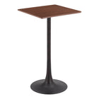 Zuo Valleta Bar Table - Brown-Table Colour: Brown