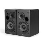 Edifier R1280DBs Modern Sound Classic Design Powered Bluetooth Bookshelf Speakers with Subwoofer Output - Black-Total RMS: 21W x 2 (42W)