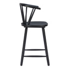 Zuo Stenger Counter Stool - Black - Set of 2-3 year limited warranty