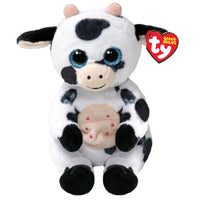 Ty Herdly Cow Belly Plush Toy-Plush