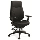 Staples Newdale High Back Multi-Tilter Office Chair - Fusion Carbon Fabric - Black-High back multi-tilter chair