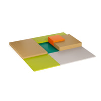 Mitybilt Meadow Park - 80" L x 80" D x 8" H - Set of 7 -Set of 7, 80" L x 80" D x 8" H