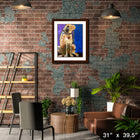 Wait Here by Jenny Foster - Framed Print - 31" x 39"-Museum-quality reproduction with vibrant colors