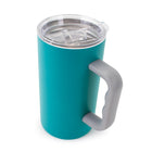 General Supply Goods + Co Handled Coffee Mug - 600 ml - Teal-600 ml capacity