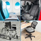 Mount-It ErgoActive Cooling Gel Seat Cushion-Memory foam conforms to your body