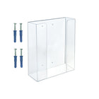 Azar - Distributeur vertical à 1 compartiment en acrylique pour gants - 11 po H x 10.25 po l x 3.625 po P - Transparent-Article fabriqué en acrylique transparent