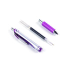 Pentel EnerGel Retractable Gel Roller - 0.7mm - Violet Pen & Refill Set-6