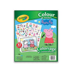 Crayola Colour & Sticker Book, Peppa Pig-Age 3 and up