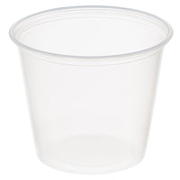 Stone Straw – Gobelet portionné en polypropylène, 5,5 oz, transparent-Gobelets en plastique 5,5 oz