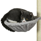 PawHut 5-Piece Cat Wall Shelves Set - Light Grey-Colour: Light Grey, Beige 