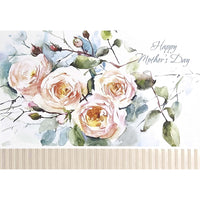 Mill Brook Studio Mother's Day Greeting Cards/Envelopes - 5-3/8" x 7-3/4" - Painted Flowers - 18 Pack-Premium quality greeting cards