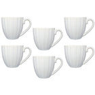 Casa Domani Solare Mug - 420ml - Cream - 6 Pack-Made of Stoneware