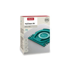 Miele HyClean Air TU Dustbags-Advanced Filtration - Thanks in part to the hydrocharging of two inner layers of the five-ply dust bag, the Miele AirClean filtration system reliably traps 99.99% of fine dust particles, helping to reduce airborne dust and deliver a thorough clean.