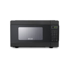 Commercial Chef 0.9 cu. ft. 900W Countertop Microwave - Black-10 Power Levels: Our compact microwave (19" x 14.25" x 10.88") has 10 outstanding heating settings. This microwave with timer includes a kitchen clock and safety door lock.