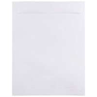 JAM Paper 12 x 15.5 Open End Envelopes, White, 100 Pack (1623202g)-White