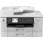 Brother - Imprimante tout-en-un à jet d'encre couleur MFC-J6940DW - Blanc-Impression A3 professionnelle polyvalente. Imprimez vos rapports, présentations, supports marketing ou documents de formation au format A3 (format grand livre, 11" x 17") et A4 (format lettre, 8,5" x 11,7")