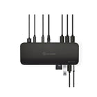 ALOGIC - Station d'accueil double écran ThunderBolt 3 avec 4K et Power Delivery-Un seul câble pour l'alimentation, la vidéo et les données : la station d'accueil se connecte à votre ordinateur portable compatible Thunderbolt 3.0 via un seul câble Thunderbolt pour le charger, transférer des données (jusqu'à 40 Gbit/s), connecter deux écrans, un port Gigabit Ethernet et un périphérique audio simultanément. Compatible avec la technologie Power Delivery (PD) et capable de charger votre ordinateur portable via l