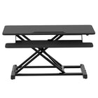 Altiva - Rehausseur de bureau réglable en hauteur 36 po (91 cm) pour passer de la position assise à la position debout - Noir-Capacité de poids : 35 livres