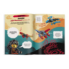 Sourcebooks - Livres LEGO NINJAGO -Constructions en 5-Minutes (Édition Anglais)-LEGO, le logo LEGO, les configurations Brick and Knop, la Minifigure et Ninjago sont des marques déposées et/ou des droits d'auteur du groupe LEGO. 2023 Le groupe LEGO. Tous droits réservés.