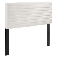 Modway Tranquil Full/Queen Headboard - White-Channel Tufted Full/Queen Headboard