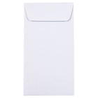 Jam Paper #7 Coin Business Envelopes - 3 1/2" H x 6 1/2" W - White - 100 Pack-Color: White
