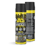 Alien Seal Spray Waterproof Liquid Rubber Spray - 14 oz - Black-Clear, Powerful Sealing: Alien Seal Spray dries clear, maintaining the aesthetics of your surfaces while delivering a powerful sealing action that patches and protects.