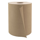 Globe Commercial RT800NAT Roll Towels - Natural - 800'/Pack - 6 Pack-100% Recycled Fiber