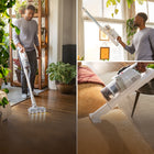 BISSELL PowerClean Cordless Self-Standing Stick Vacuum-Hepa sealed allergen system: Helps capture dust and dander allergens inside the vacuum so they don’t escape back into the air you breathe
