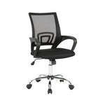 TygerClaw - Fauteuil de bureau TYFC21030 Air Grid professionnel en mailles, mi-dos-Garni en mailles noires douces et résistantes